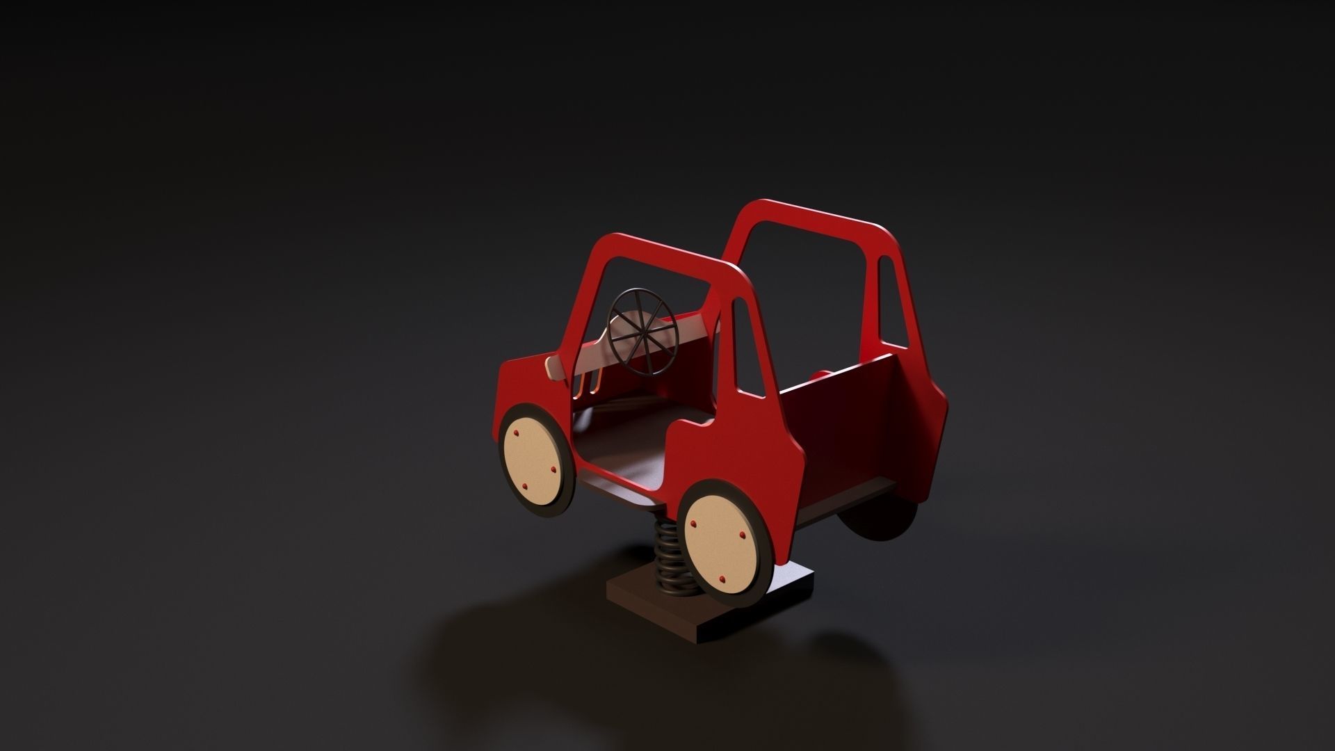 Amusement machine 3D model_2