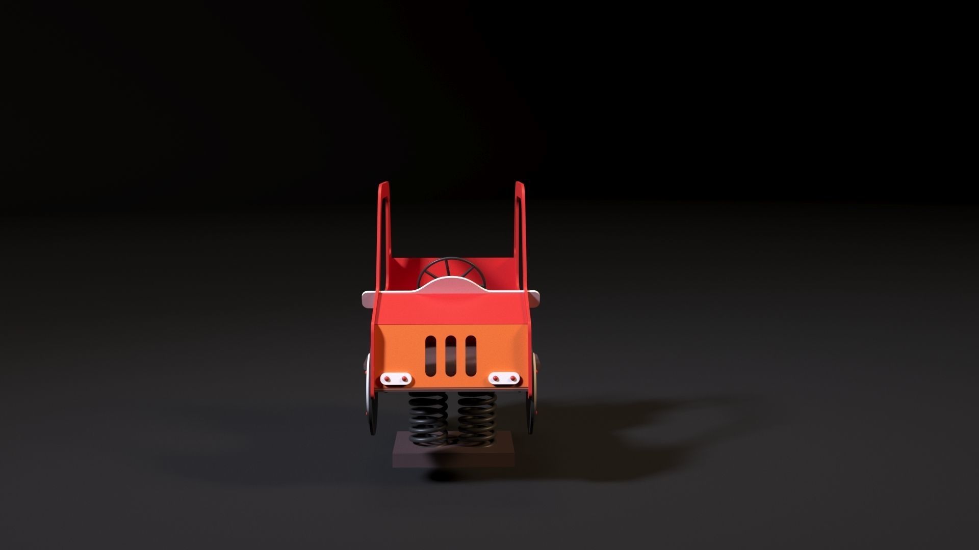 Amusement machine 3D model_4