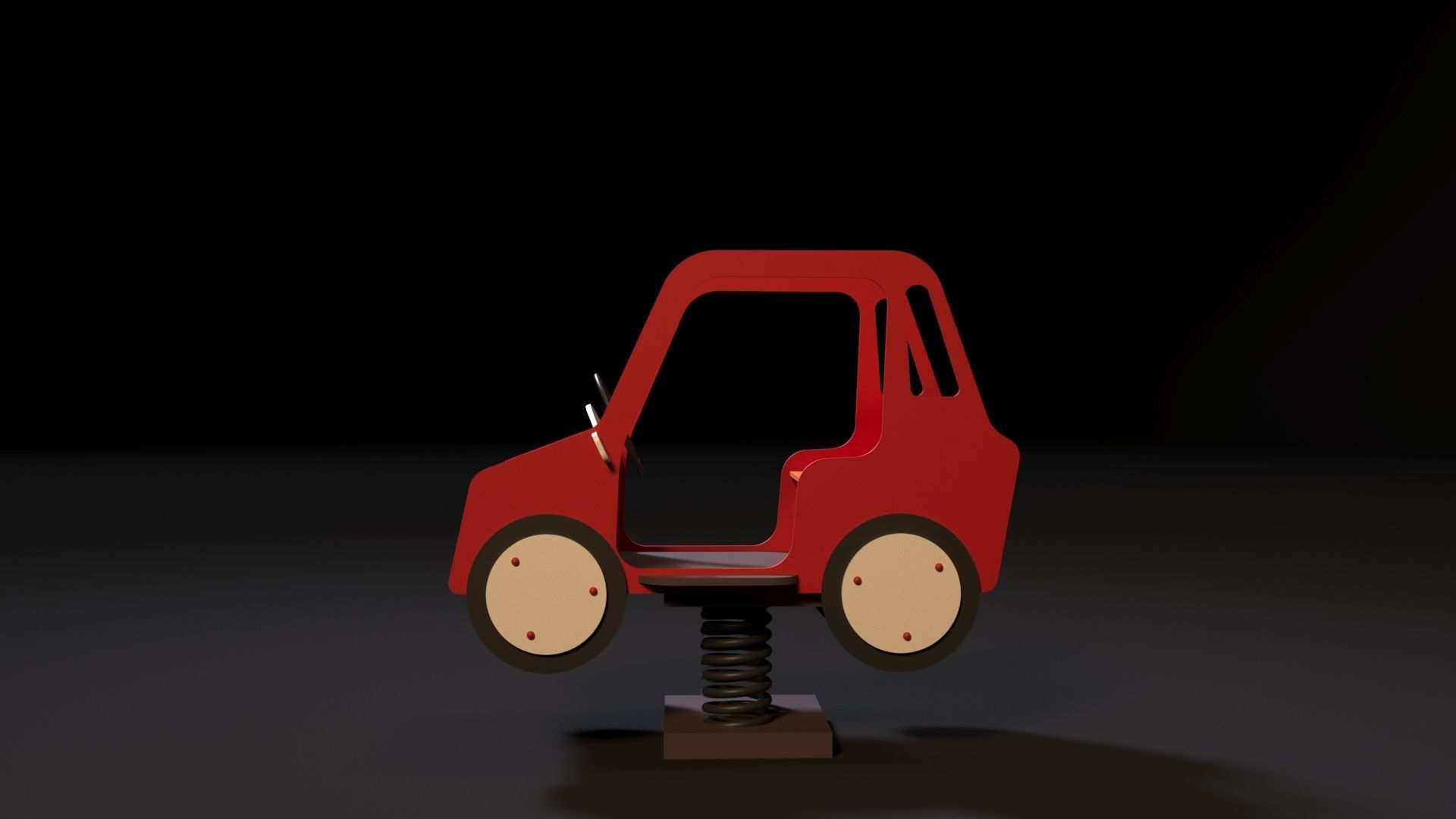 Amusement machine 3D model_1