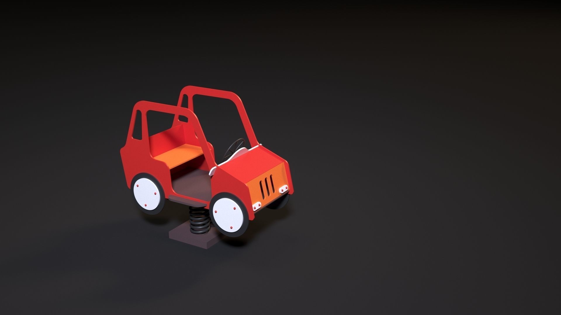 Amusement machine 3D model_3