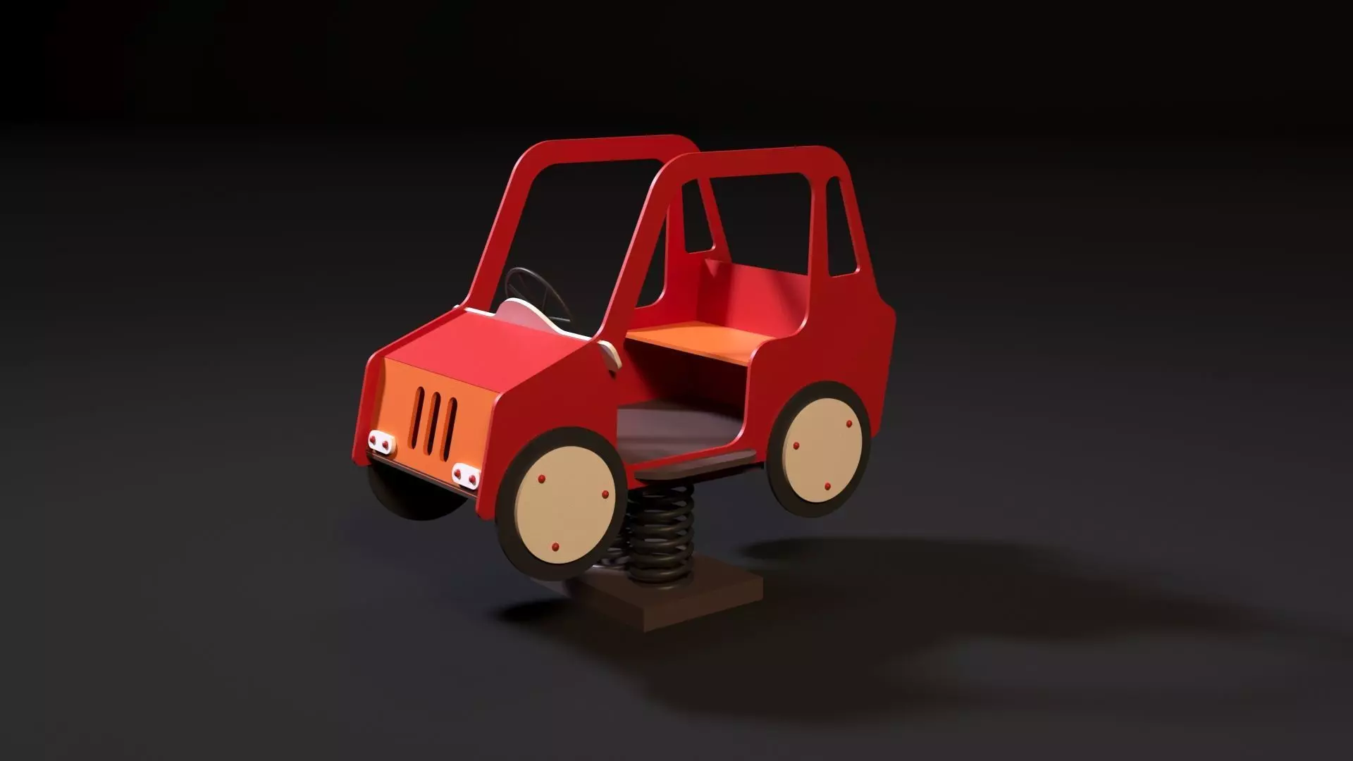 Amusement machine 3D model_0