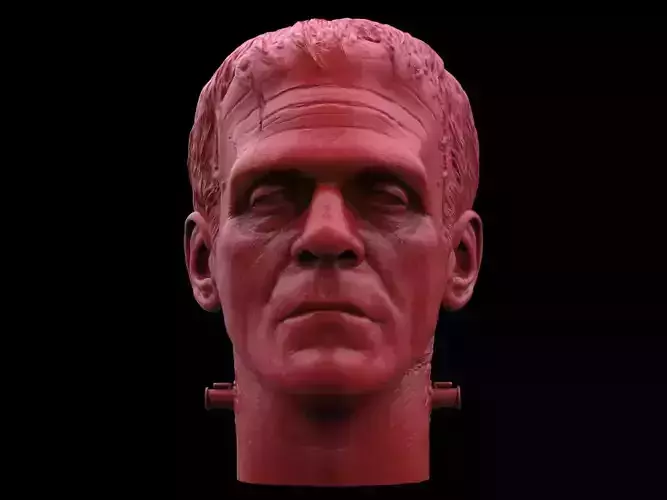 Frankensteins Monster Head 3D print model