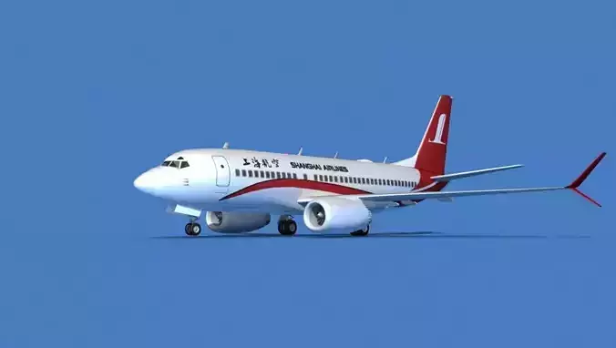 Boeing 737 MAX 7 Shanghai Airlines