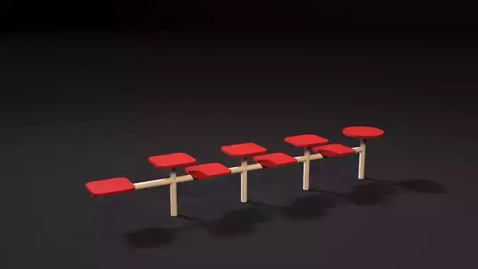 Playground snake 3D model