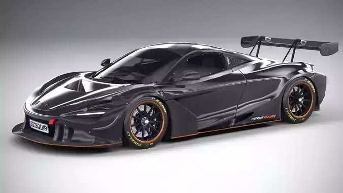 McLaren 720S GT3X 2021 3D model