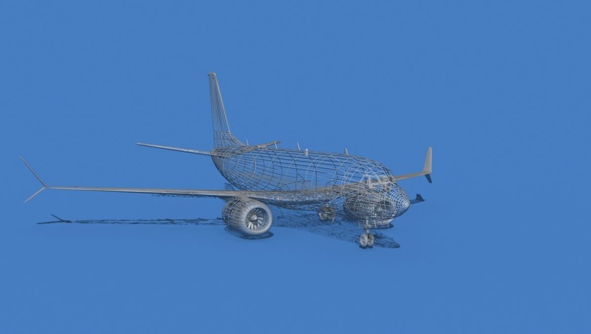 Boeing 737 MAX 7 Turkish Airlines 3D model_12