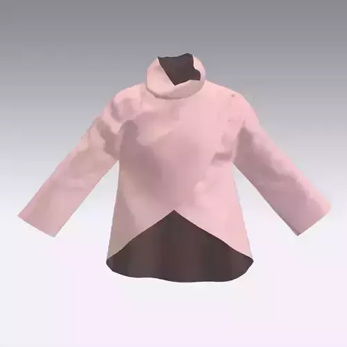 DRESS DRESS SLIT 3D model