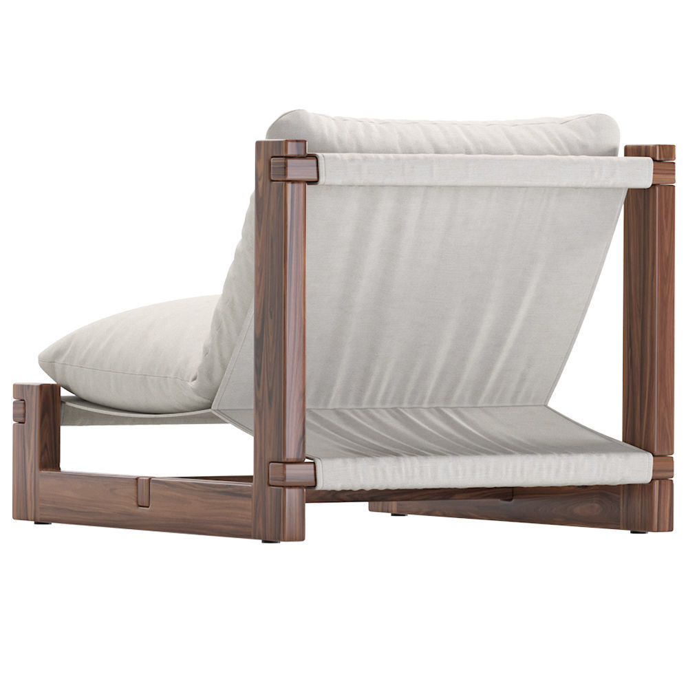 Coco Republic CR Essentials Sling Occasional Chair 3D model_3