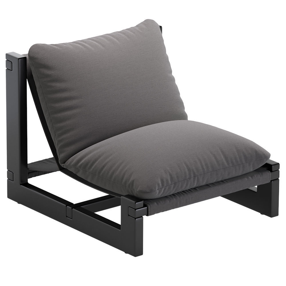 Coco Republic CR Essentials Sling Occasional Chair 3D model_4