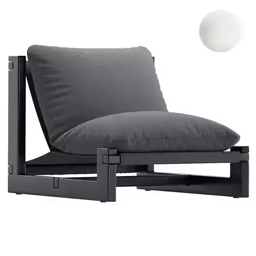 Coco Republic CR Essentials Sling Occasional Chair 3D model