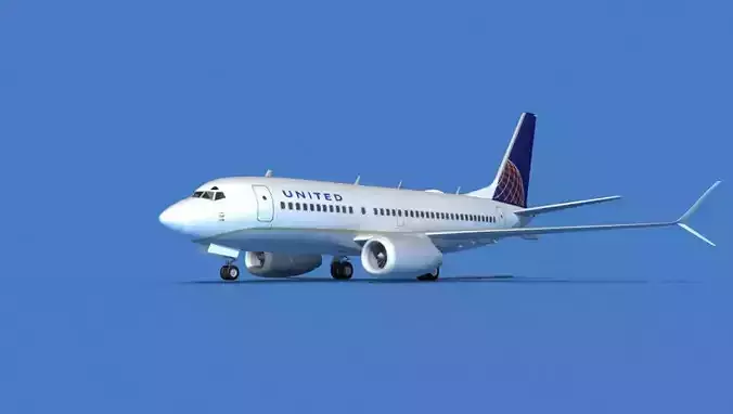 Boeing 737 MAX 7 United Airlines