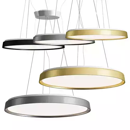 LUCEPLAN COMPENDIUM PLATE Lamp 3D model