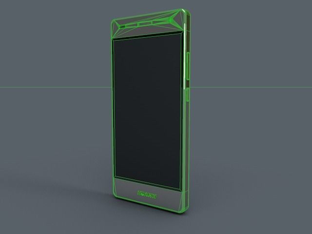 Huawei P8 lite Low-poly 3D model_5