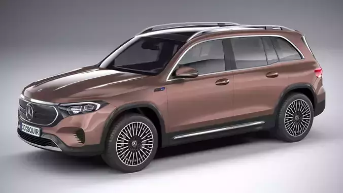 Mercedes-Benz EQB Basic 2022 3D model