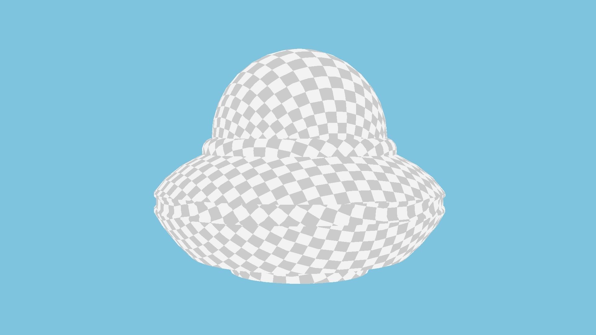 Cartoon UFO A2 - SciFi Flying Saucer - Black Yellow Low-poly 3D model_8
