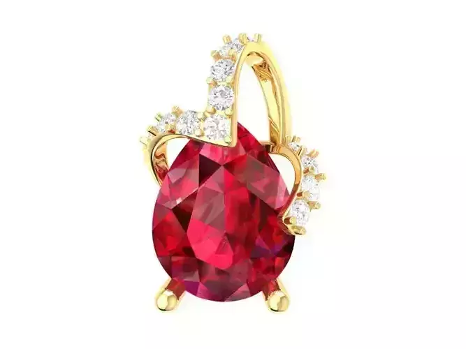 Luxury Gemstone Pendant Jewelry 240
