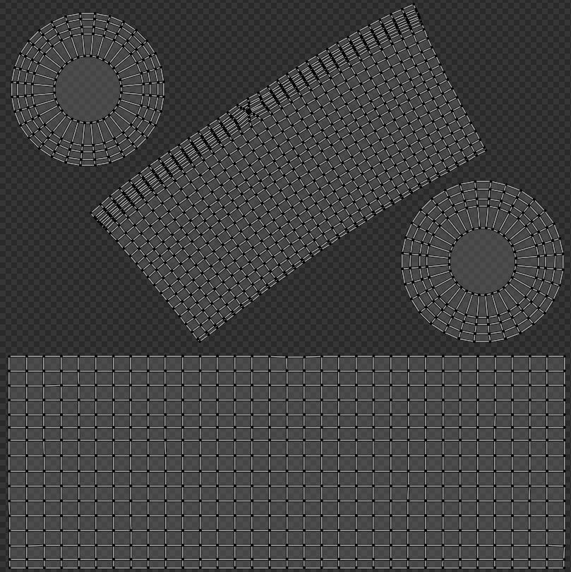 Laboratory Beaker Set Low-poly 3D model_5