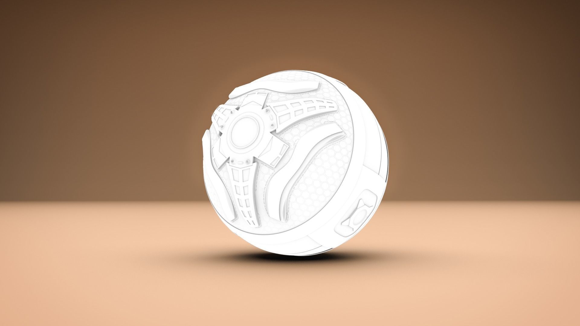 RL-Like Ball - PBR Rigged Subdivision-Ready 3D model_1