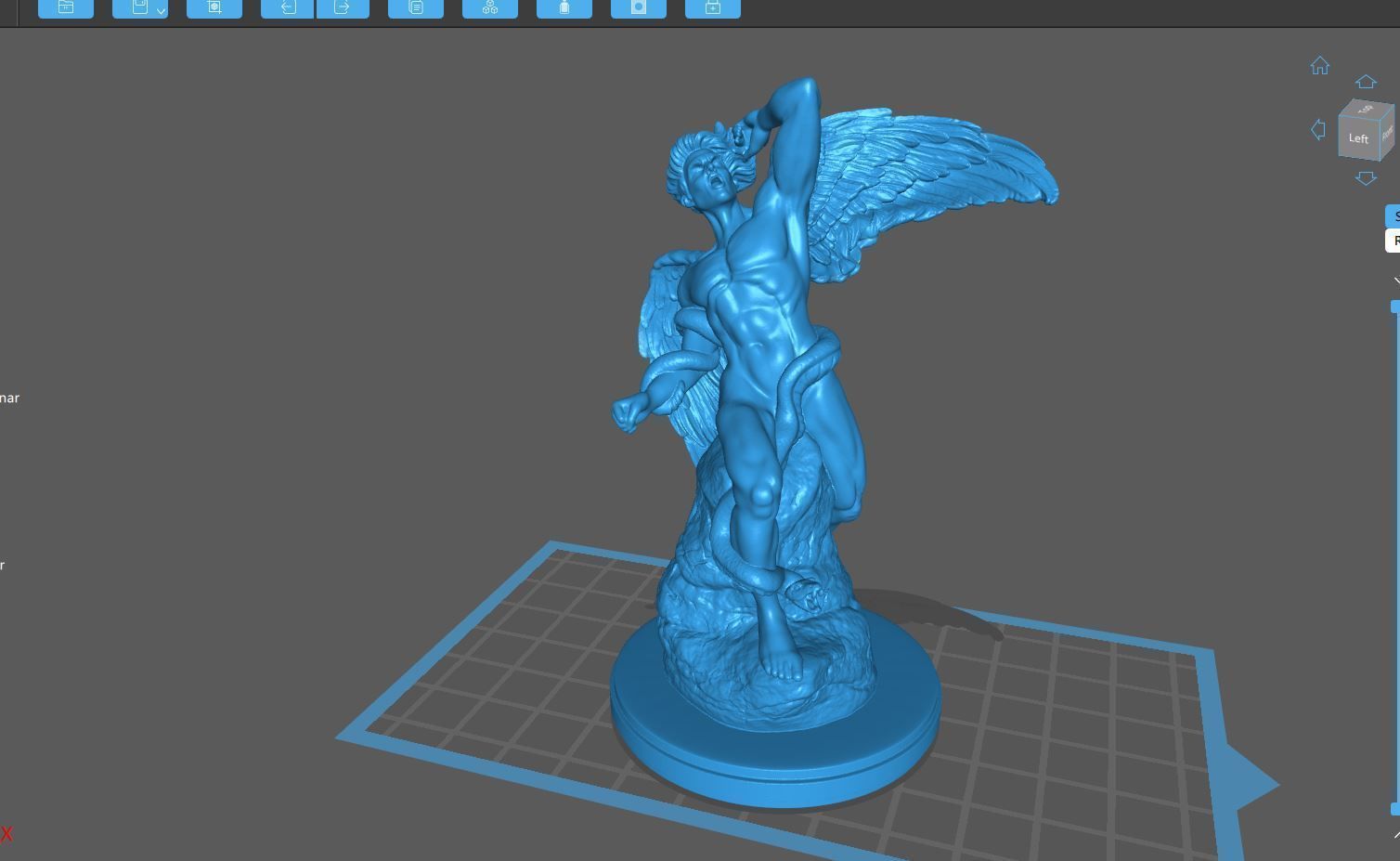 Fallen Angel 3D print model_13