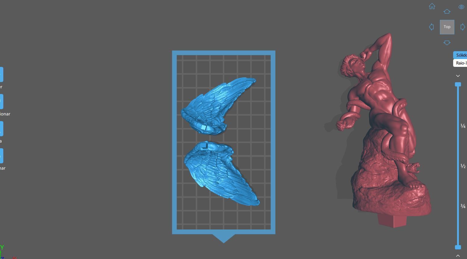 Fallen Angel 3D print model_8