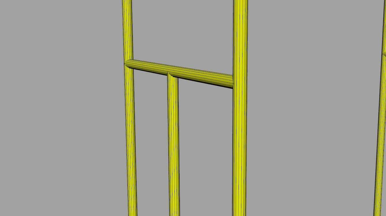 Luggage Trolley 1 3D model_10