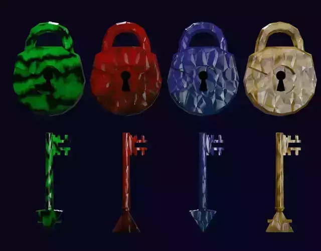 Gem Keys and Locks