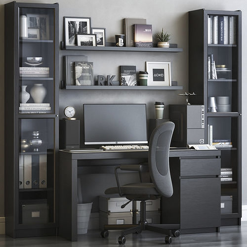 Office workplace 58 3D model