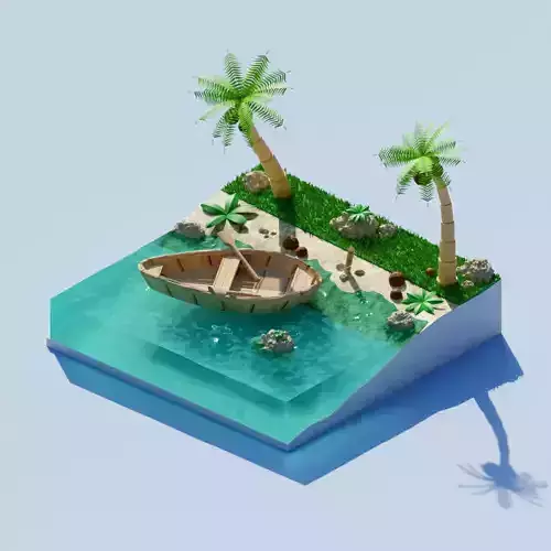 Tropical island