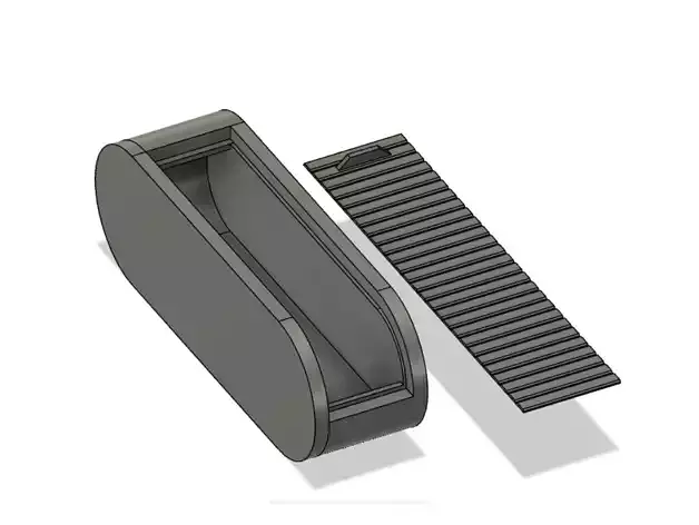 Rolling top Pill Box