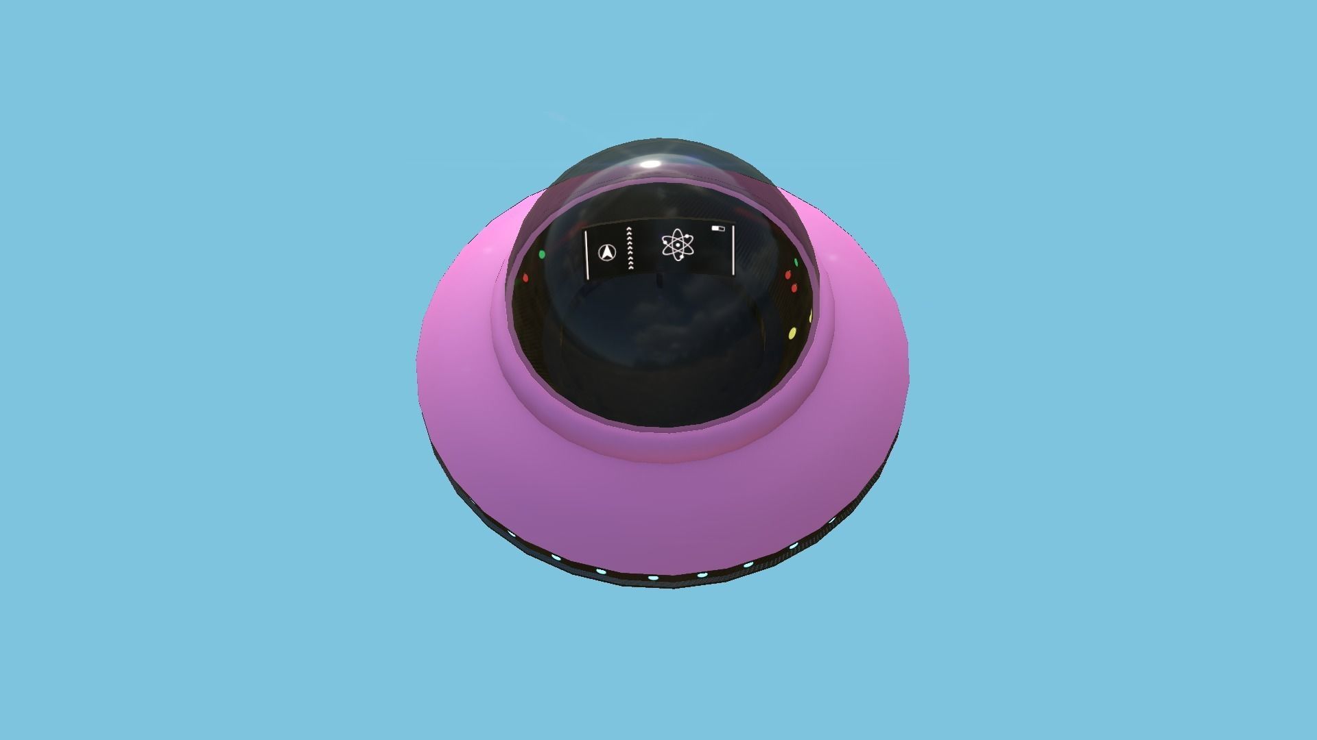 08 Cartoon UFO Collection - SciFi Flying Saucer Asset _42