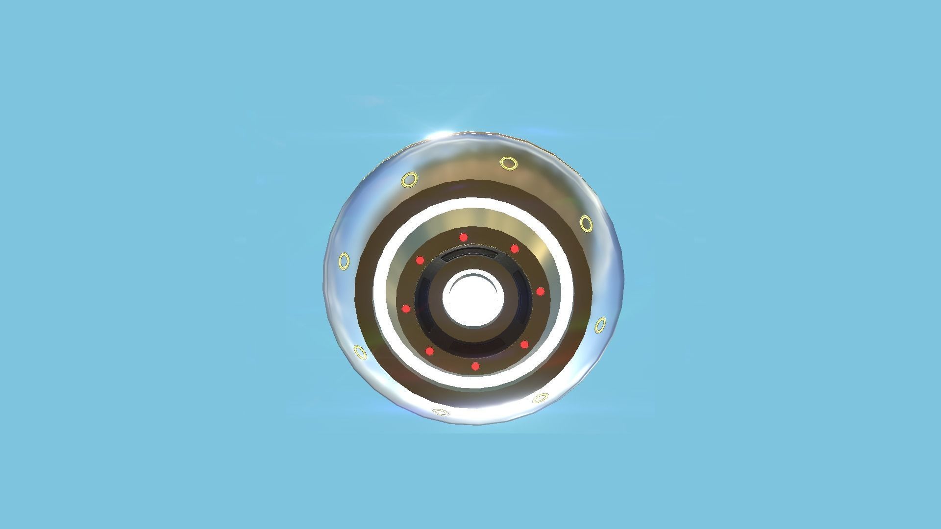08 Cartoon UFO Collection - SciFi Flying Saucer Asset _43