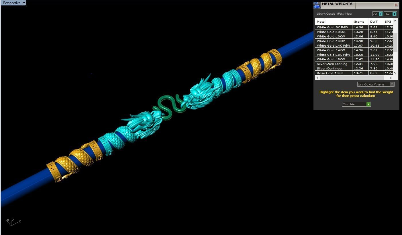 Dragon necklace - Dragon pendant - Wrap leather cord - N843 3D print model_7