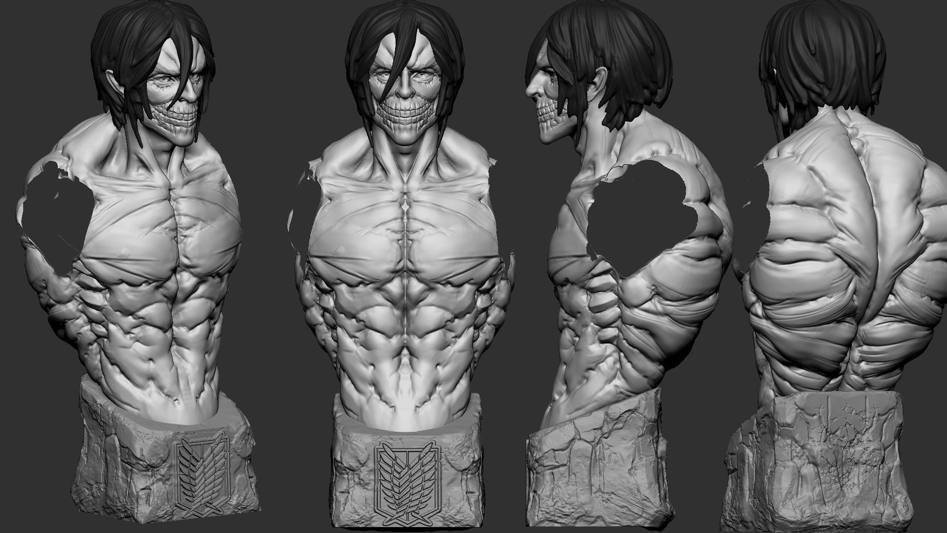 Eren Yeager Titan 3D print model_11