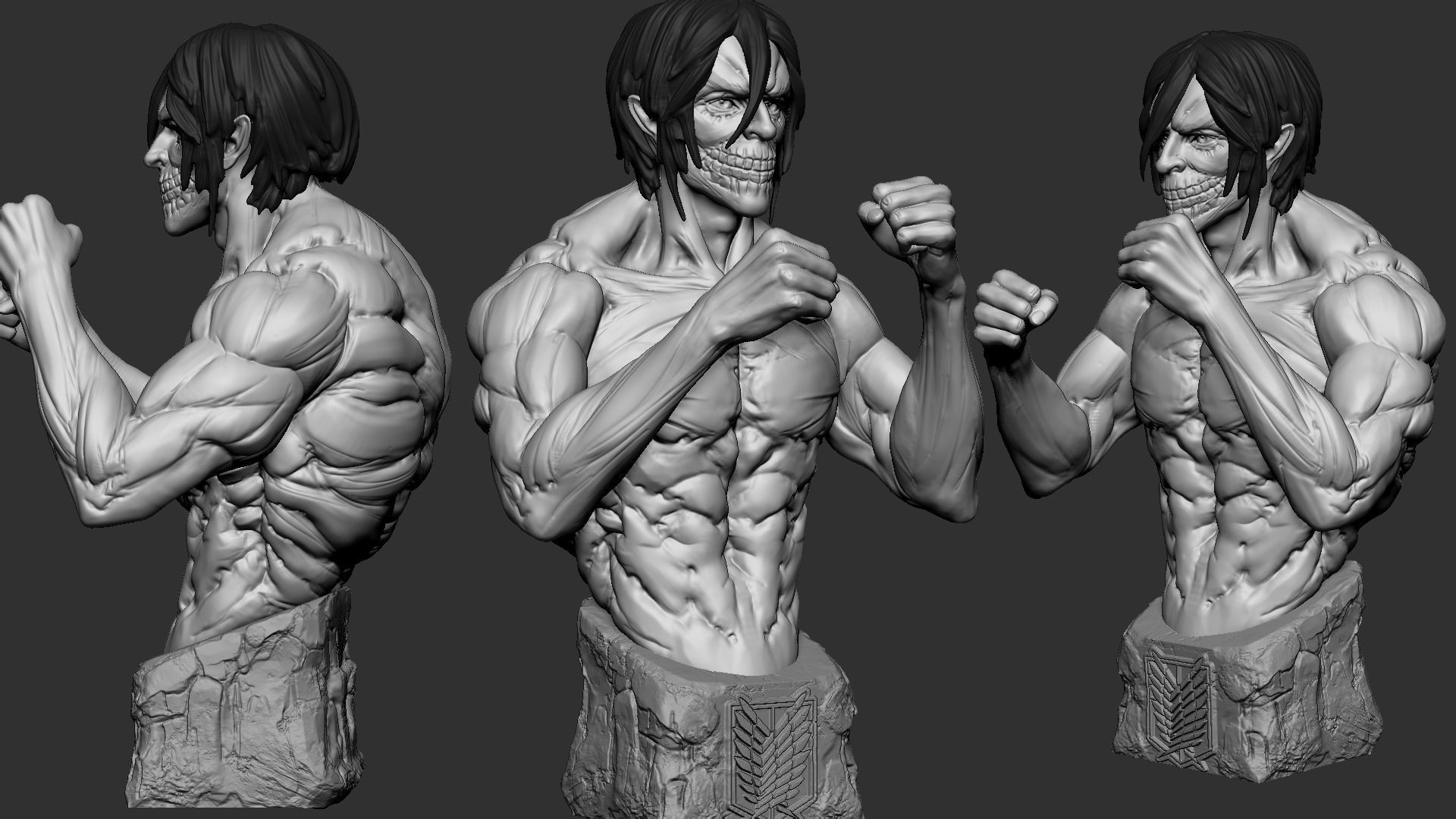 Eren Yeager Titan 3D print model_3