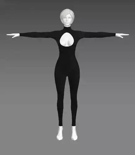 Woman Clothing T-Pose 457