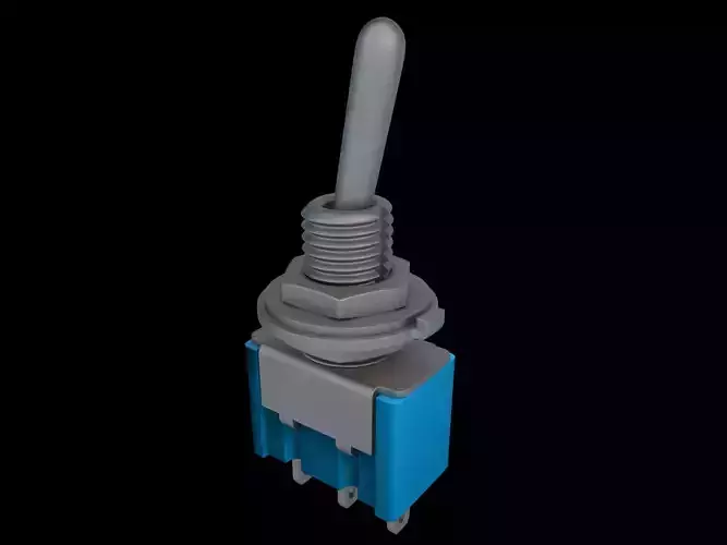 Toggle switch 3D model