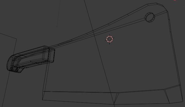 Butcher Knife Free low-poly 3D model_4