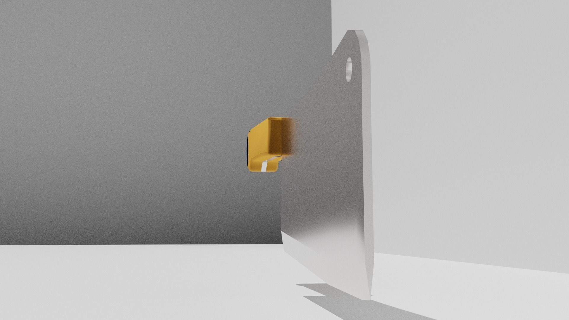 Butcher Knife Free low-poly 3D model_2