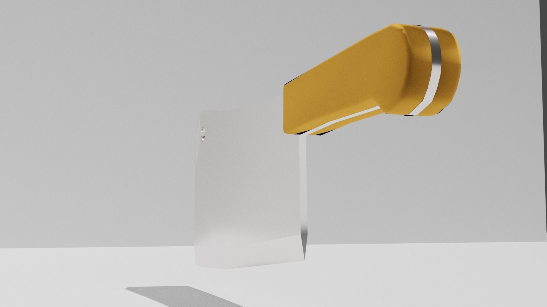 Butcher Knife Free low-poly 3D model_3