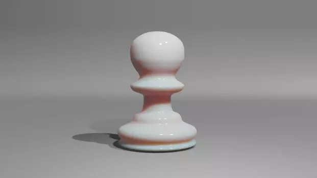 chess pawn Free low-poly 3D model
