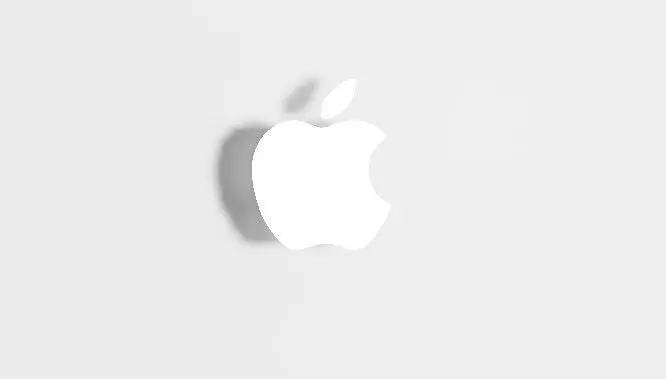 apple logo Free low-poly 3D model_0