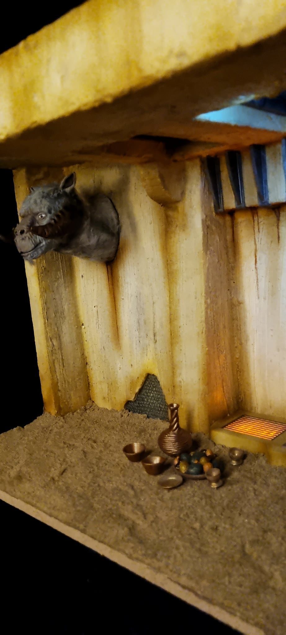 Jabbas Throne Room - Set 5a - Trophy room Attributes 1-18 scale 3D print model_21