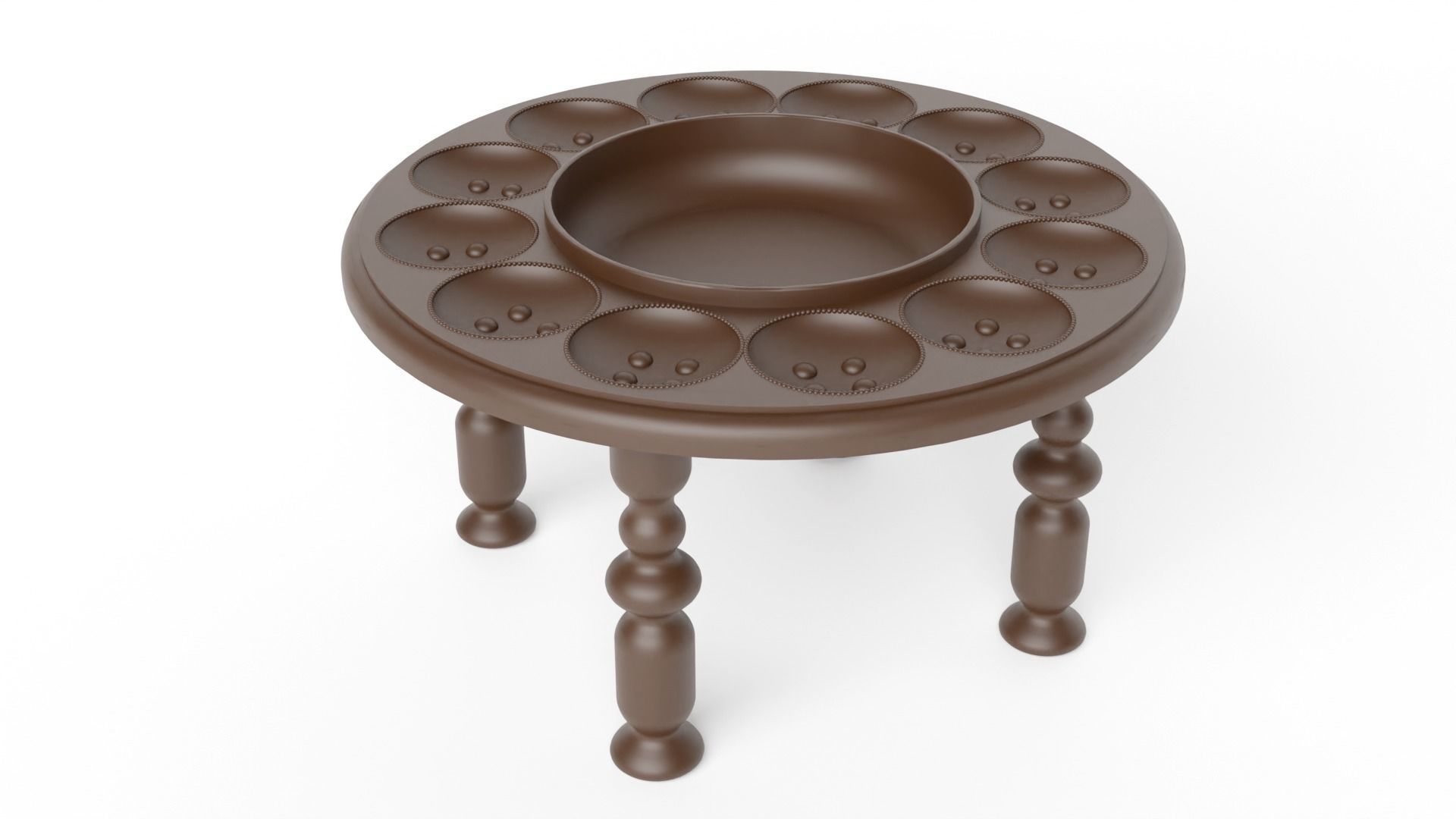 Jabbas Throne Room - Set 5a - Trophy room Attributes 1-18 scale 3D print model_9