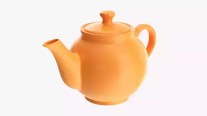 Teapot ceramic 01