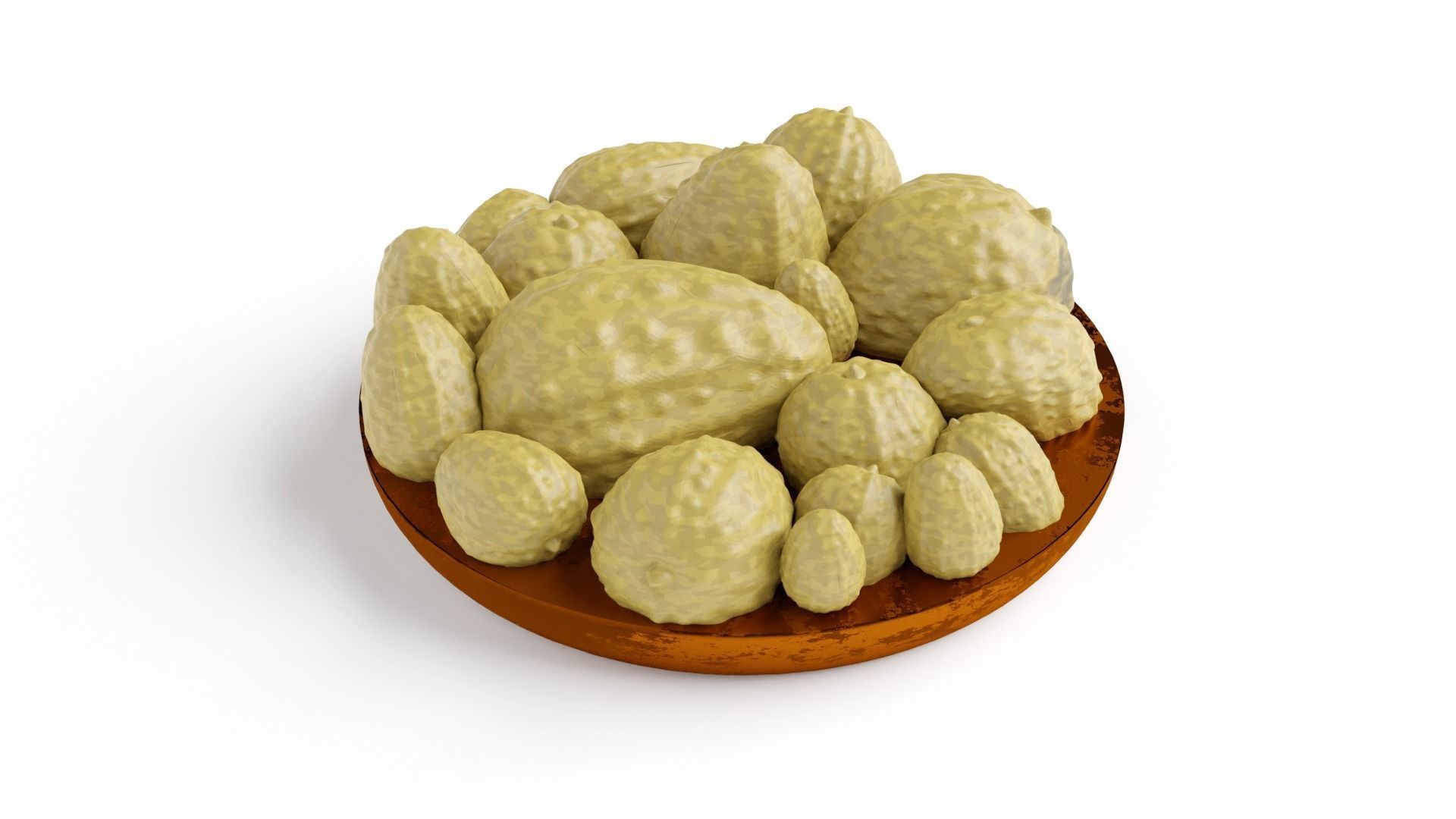 Jabbas Throne Room - Set 5a - Trophy room Attributes 1-6 scale 3D print model_10