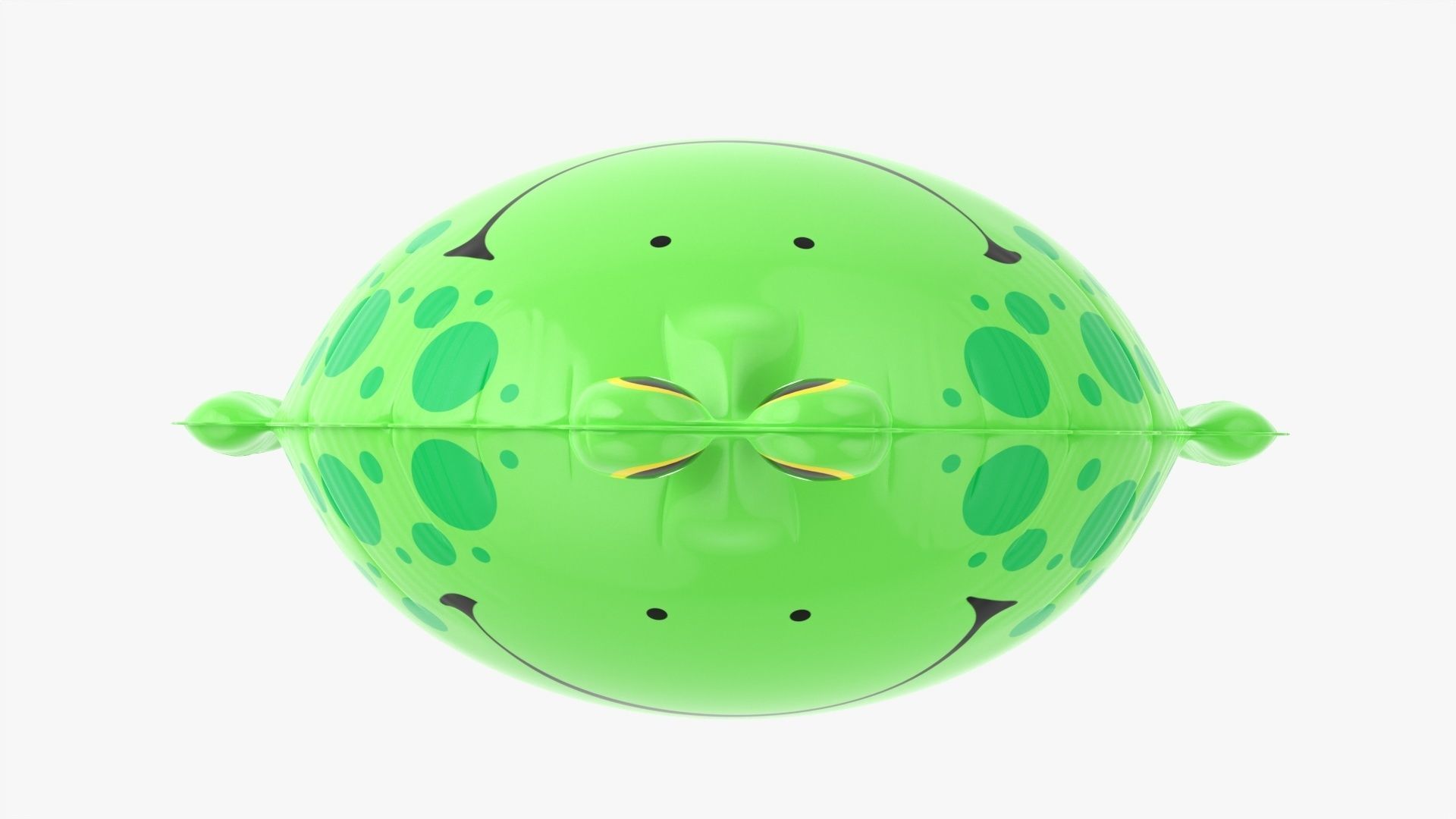 Frog decoration foil balloon 12 3D model_5