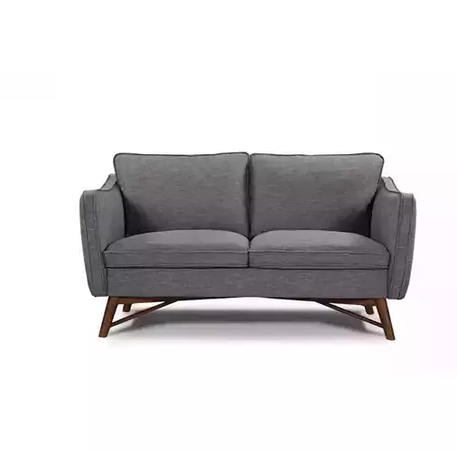 Lampley Square Arm Loveseat 