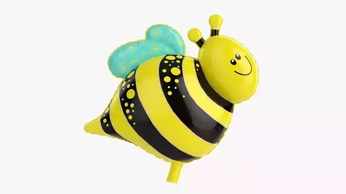 Bee decoration foil balloon 11