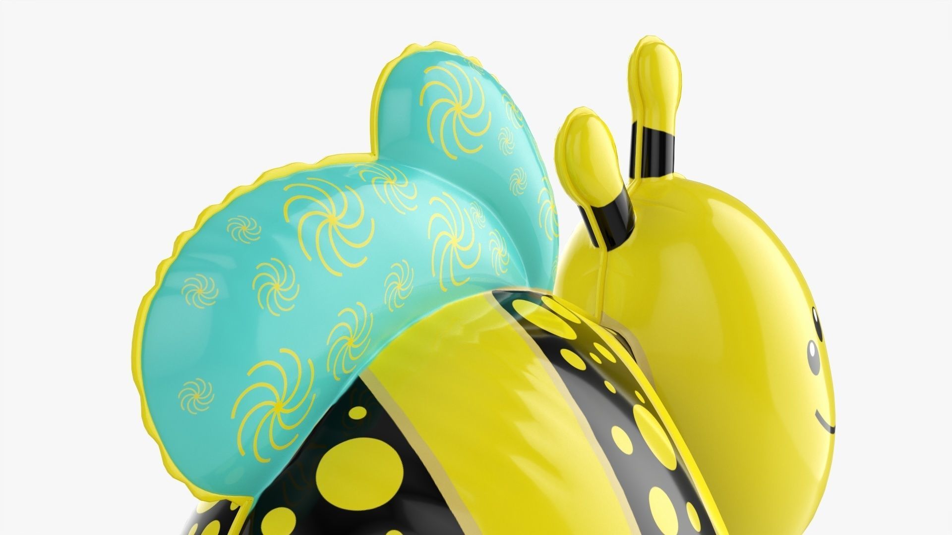 Bee decoration foil balloon 11 3D model_5