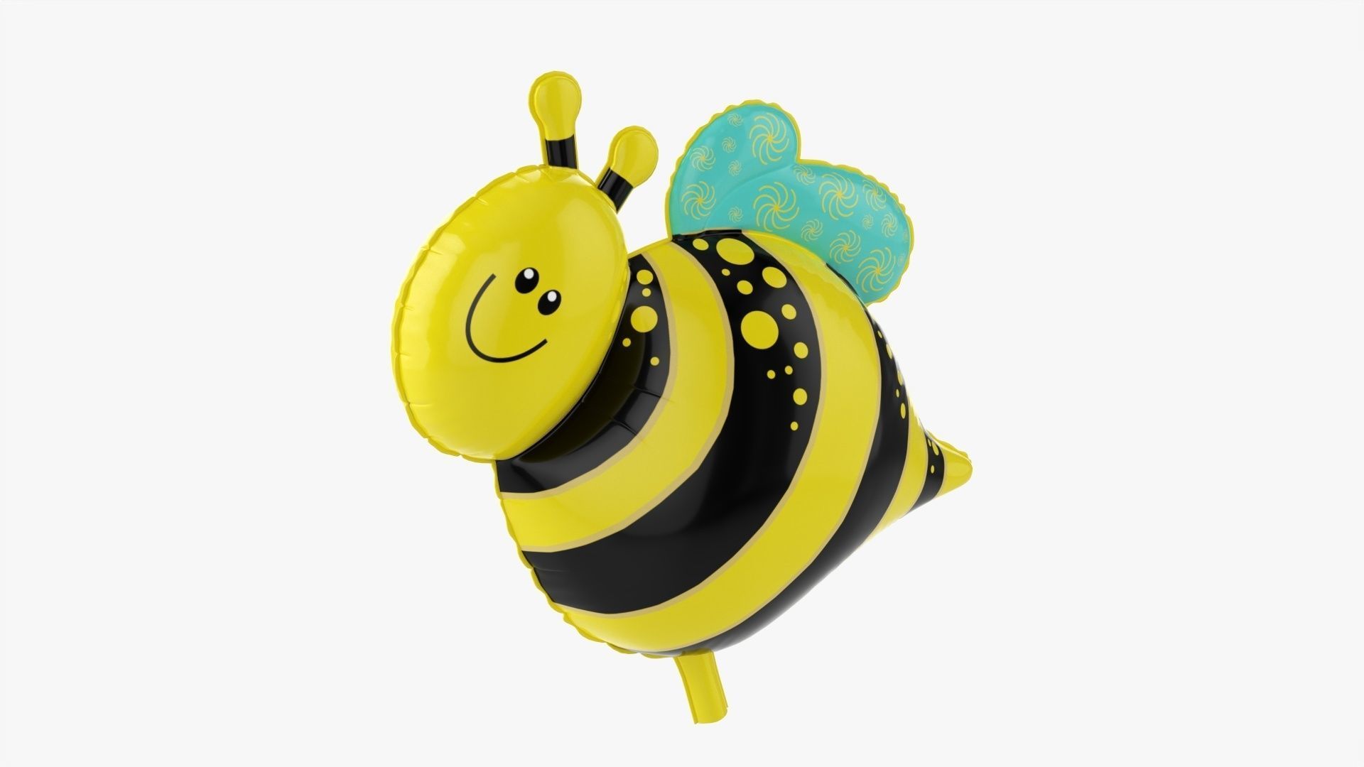 Bee decoration foil balloon 11 3D model_1